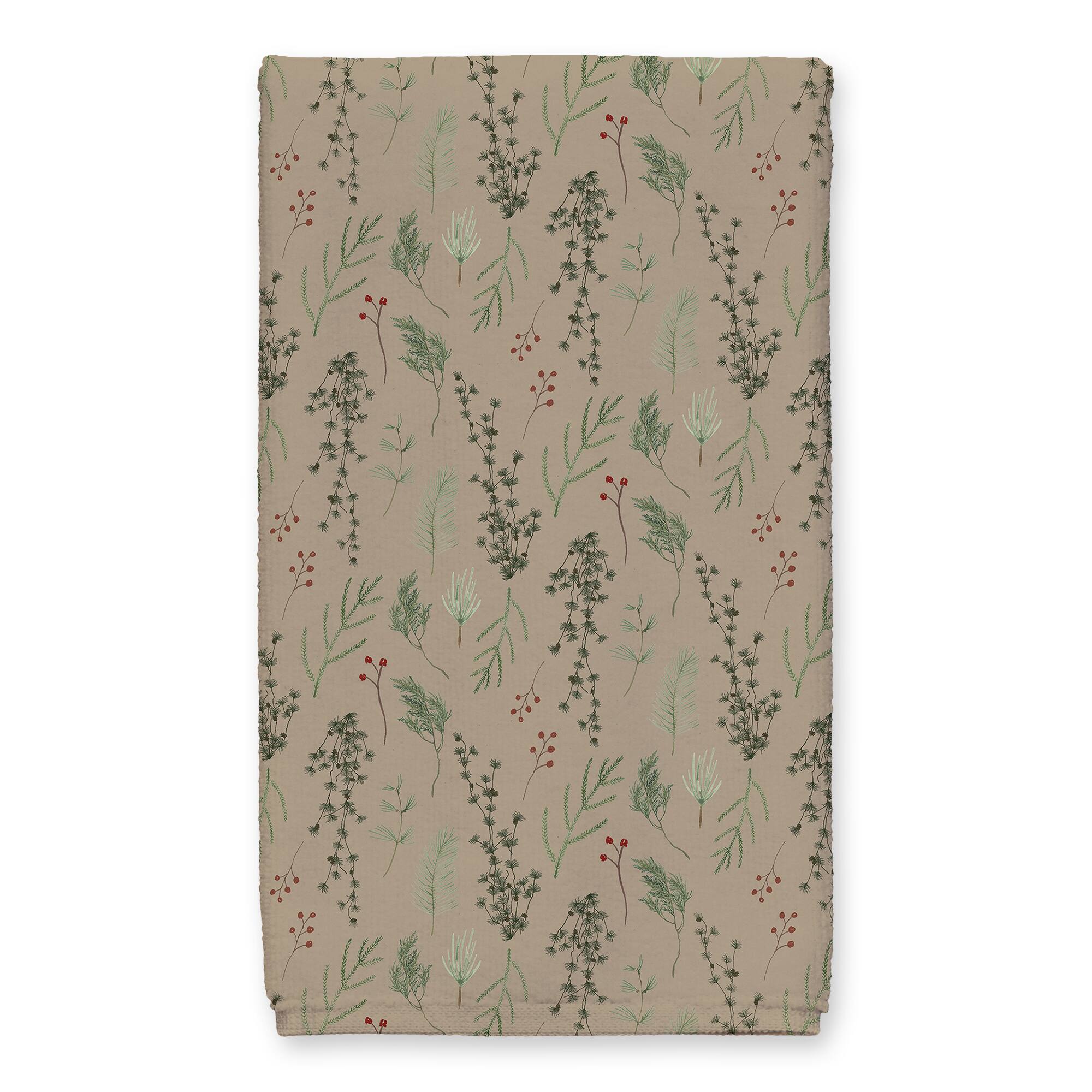 Holly Jolly Christmas Tea Towel Set